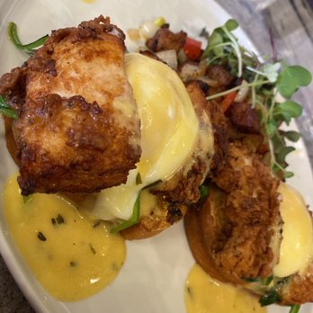 Kixi Cafe - Fried chicken Benny - Breakfast & Brunch Near Me - Boca Raton, Florida