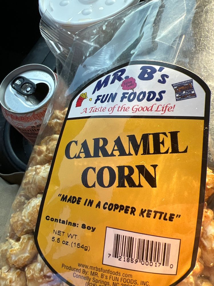 Mr B's Fun Foods Logo