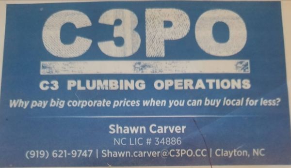 C3 Plumbing Operation Logo