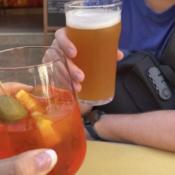 Bussola - Aperol Spritz and Moretti IPA - Cocktail Bars Near Me - Venezia, VE Bussola - Aperol Spritz and Moretti IPA - Cocktail Bars Near Me - Venezia, VE