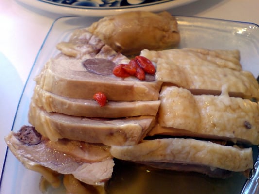 Photo of Hu Chiang Dumpling House - Cupertino, CA, US. Wine chicken