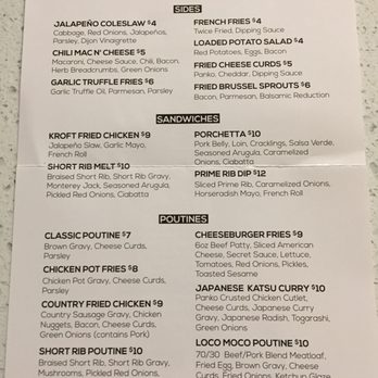 The Kroft - The Menu - Sandwiches Near Me - Anaheim, California The Kroft - The Menu - Sandwiches Near Me - Anaheim, California