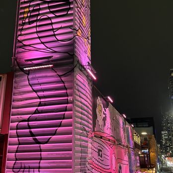 Recess - a building with a pink light on it - American Near Me - Chicago, Illinois