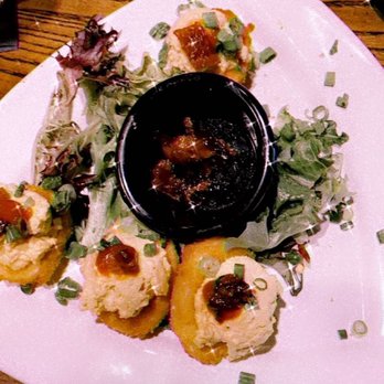 Local Goat - Deep Fried Deviled Eggs - New American Near Me - Pigeon Forge, Tennessee Local Goat - Deep Fried Deviled Eggs - New American Near Me - Pigeon Forge, Tennessee