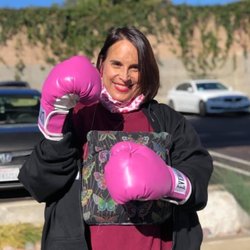 cCARE - First day of kicking cancer's butt! I am a fighter and C-care is helping me fight!