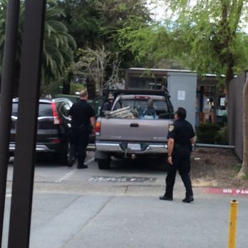 Mystical Landscapes - Dane being escorted off the campus by SRPD. - Landscaping Near Me - San Rafael, California