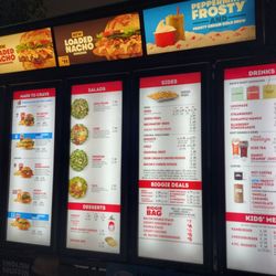 Wendy's - Menu drive through