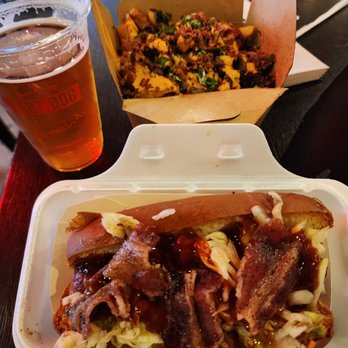 Dirt Dog - Dui fries and snoops Dogg. Angel city brewery ipa - Hot Dogs Near Me - Los Angeles, California Dirt Dog - Dui fries and snoops Dogg. Angel city brewery ipa - Hot Dogs Near Me - Los Angeles, California