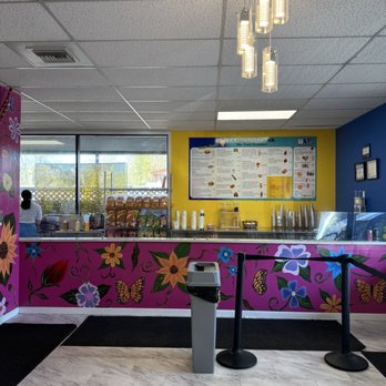 La Michoacana - Counter to place your Order with the menu - Ice Cream & Frozen Yogurt Near Me - Anchorage, Alaska