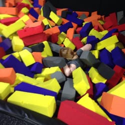 RYZE Edinburgh - Getting out the foam pit is hard