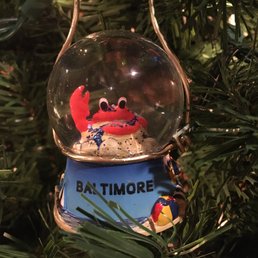 Check out this happy crab waving at you from Baltimore, charm city Check out this happy crab waving at you from Baltimore, charm city