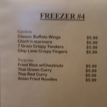 Rod's Veggie Foods - Listing of Freezer #4 - Grocery Near Me - Honolulu, Hawaii Rod's Veggie Foods - Listing of Freezer #4 - Grocery Near Me - Honolulu, Hawaii