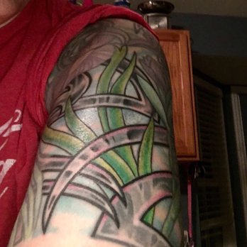 Trader Bob's Tattoo Shop - Partial touch up on my older ink - a little of Alan's work! - Tattoo Near Me - Saint Louis, Missouri