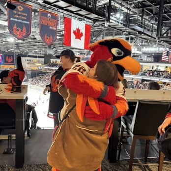 Acrisure Arena - Me hugging Fuego. - Music Venues Near Me - Palm Desert, California Acrisure Arena - Me hugging Fuego. - Music Venues Near Me - Palm Desert, California