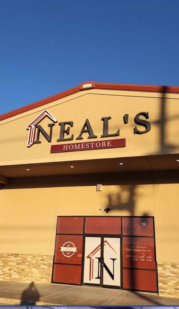 NEAL’S HOMESTORE Updated October 2024 2825 Us75, Okmulgee, Oklahoma Furniture Stores