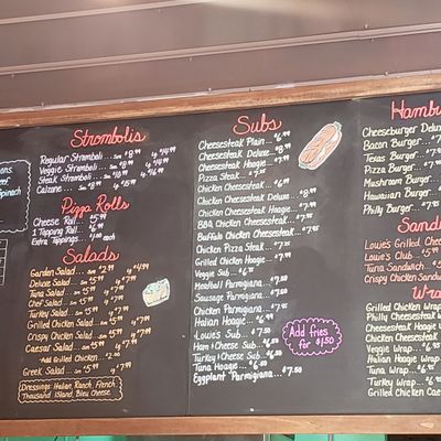 Menu photo 3 Louie's Pizza Blackstone, VA Menu photo 3 Louie's Pizza Blackstone, VA