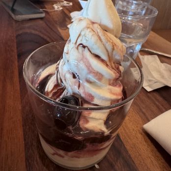 Annesso Pizzeria - Complimentary celebratory dessert - vanilla soft serve - Italian Near Me - Fresno, California Annesso Pizzeria - Complimentary celebratory dessert - vanilla soft serve - Italian Near Me - Fresno, California