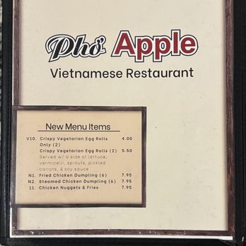 Pho Apple - Vietnamese Near Me - Plano, Texas