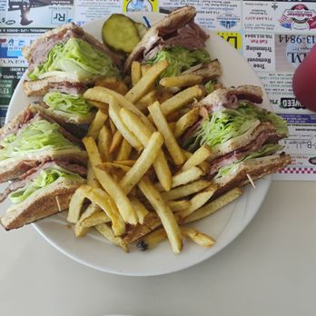 Uncle Joe's Diner - Roast beef club with fresh cut fries - Diners Near Me - Hamburg, New York Uncle Joe's Diner - Roast beef club with fresh cut fries - Diners Near Me - Hamburg, New York