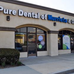 Pure Dental of Murrieta & Orthodontics - Come visit our private family practice.  We also provide braces. Pure Dental is conveniently located in the California Oaks Plaza.