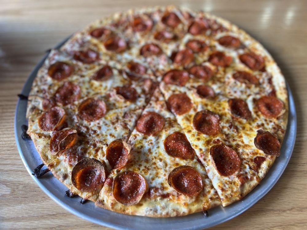 Food from Crooked Crust Pizza