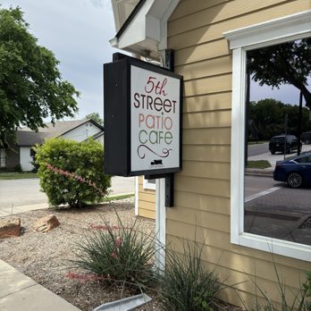 5th Street Patio Cafe - Sign outside - American Near Me - Frisco, Texas 5th Street Patio Cafe - Sign outside - American Near Me - Frisco, Texas