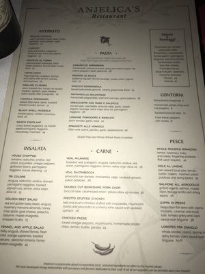 Menu photo 8 Anjelica's Restaurant Sea Bright, NJ