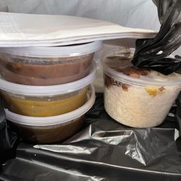 Sampler platter takeoutGumbo/Etouffee/Red Beans Rice Sampler platter takeoutGumbo/Etouffee/Red Beans Rice