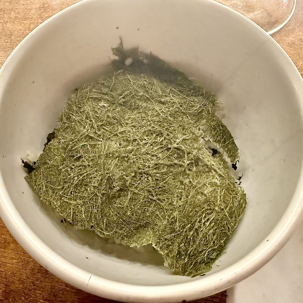 Baroo - Wild Mountain Greens Rice, Perilla Jangajji, Gamtae Bugak - Korean Near Me - Los Angeles, California Baroo - Wild Mountain Greens Rice, Perilla Jangajji, Gamtae Bugak - Korean Near Me - Los Angeles, California