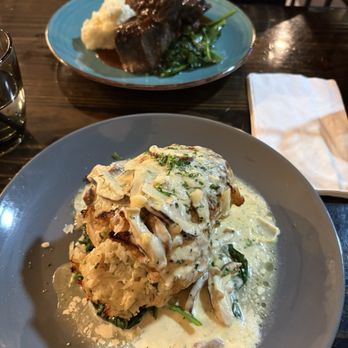 Black Spice - Parmesan Crusted Chicken Braised Short Rib - Seafood Near Me - Norfolk, Virginia