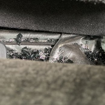 Allstate Auto Glass - Glass shards behind back seat - Auto Glass Services Near Me - Falls Church, Virginia Allstate Auto Glass - Glass shards behind back seat - Auto Glass Services Near Me - Falls Church, Virginia