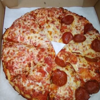 The Pizza Gallery - Half Cheese Half Pepperoni - Pizza Near Me - Burien, Washington The Pizza Gallery - Half Cheese Half Pepperoni - Pizza Near Me - Burien, Washington