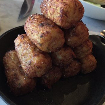 Cut 432 - Tater tots with a side of blue cheese sauce amazibg - Steakhouses Near Me - Delray Beach, Florida