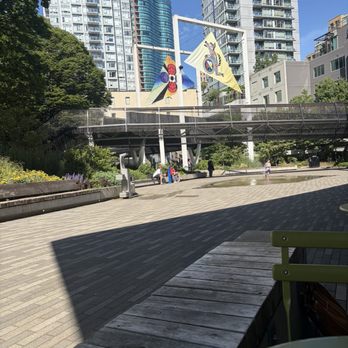 Kafka's Coffee & Tea - View of the park from the patio. - Coffee & Tea Near Me - Vancouver, British Columbia