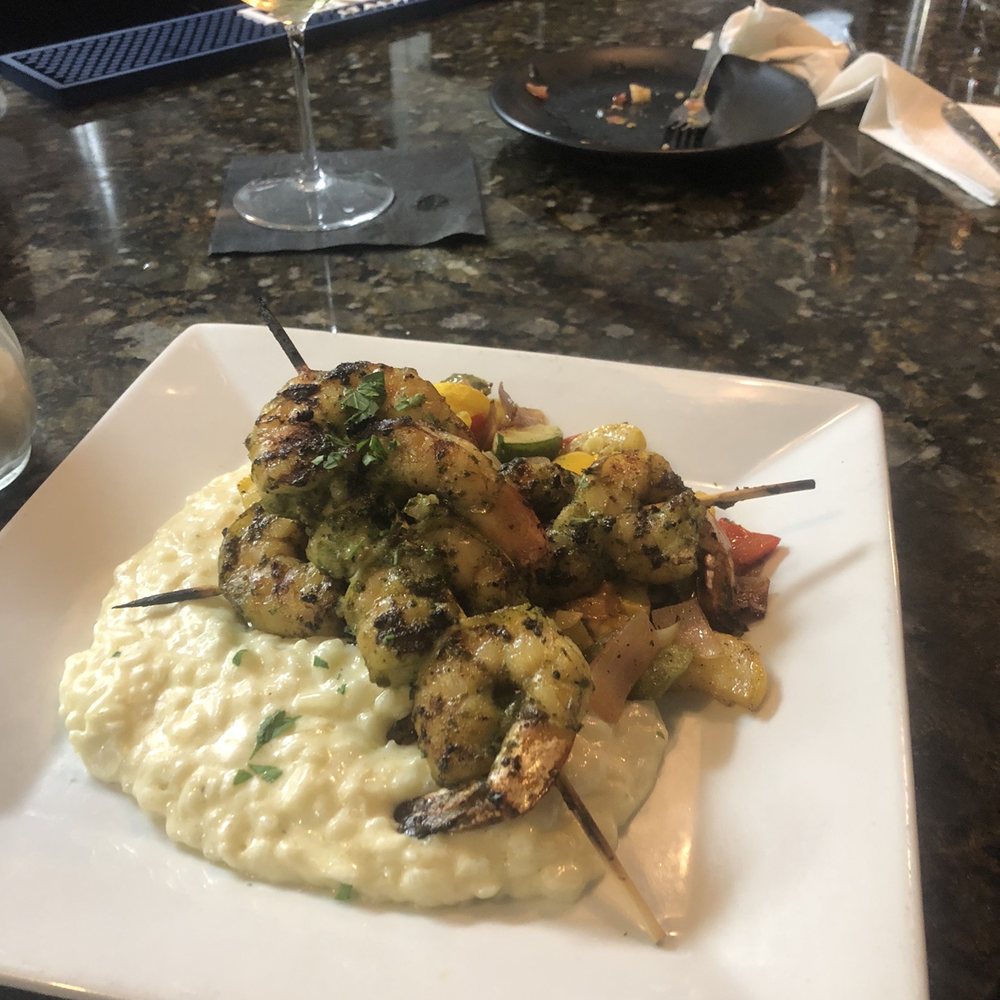 Rapone Brick Oven - Pesto shrimp with risotto - Pizza Near Me - North Myrtle Beach, South Carolina Rapone Brick Oven - Pesto shrimp with risotto - Pizza Near Me - North Myrtle Beach, South Carolina