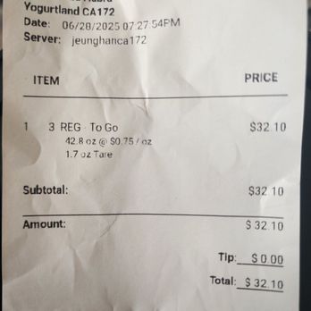 Yogurtland - June'25, pp oz $0.75 - Ice Cream & Frozen Yogurt Near Me - La Habra, California Yogurtland - June'25, pp oz $0.75 - Ice Cream & Frozen Yogurt Near Me - La Habra, California