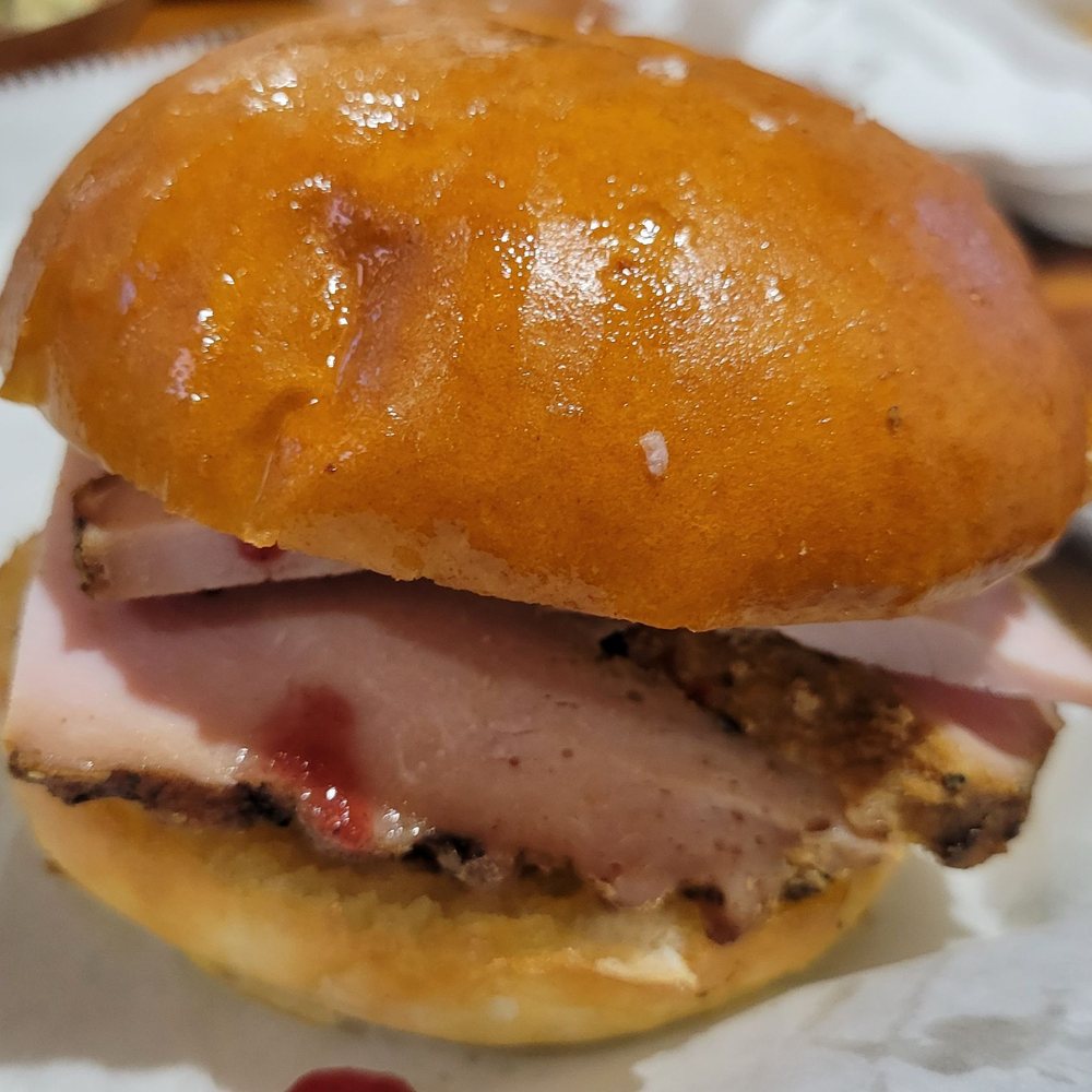 Bar-Q - "The Gobbler" smoked turkey sandwich - Southern Near Me - Norfolk, Virginia Bar-Q - "The Gobbler" smoked turkey sandwich - Southern Near Me - Norfolk, Virginia