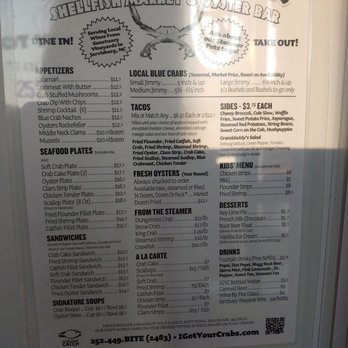 I Got Your Crabs - Menu - Seafood Near Me - Kitty Hawk, North Carolina