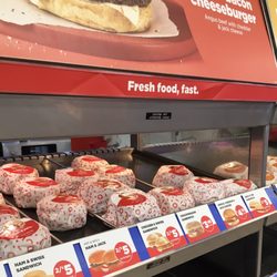 Circle K - Variety of house-made warm sandwiches.