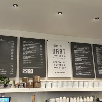 Dart Coffee Co - Menu - Coffee Roasteries Near Me - Santa Barbara, California Dart Coffee Co - Menu - Coffee Roasteries Near Me - Santa Barbara, California
