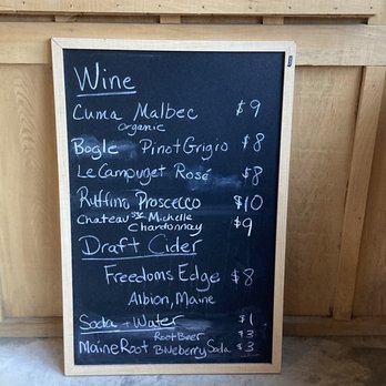 Strong's - Menu August 12, 2022 - Breweries Near Me - Sedgwick, Maine Strong's - Menu August 12, 2022 - Breweries Near Me - Sedgwick, Maine