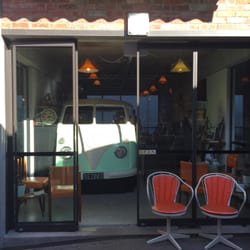 Kombi Coffee - Hidden down a laneway off Hurstmere Rd. Definitely a destination. The coffee is worth hunting out.