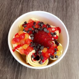 Mango Rolled Ice cream Mango Rolled Ice cream