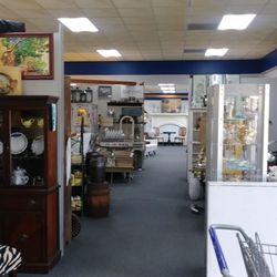 Little River Antiques & More - Inside the store, looking to the right
