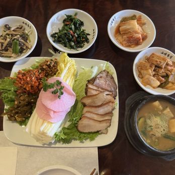 Kobawoo House - lunch bossam set - Korean Near Me - Los Angeles, California Kobawoo House - lunch bossam set - Korean Near Me - Los Angeles, California