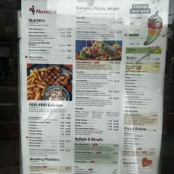 Nando's - Chicken Wings Near Me - Edinburgh, EDH