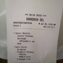 My order says it should have butter and maple syrup My order says it should have butter and maple syrup