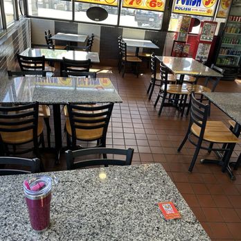 Nicky’s - Interior shot and specials in window - Fast Food Near Me - Chicago, Illinois