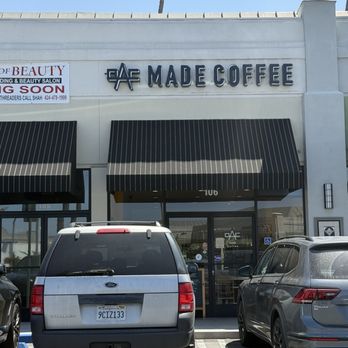 Made Coffee - Outside - Coffee & Tea Near Me - Yorba Linda, California Made Coffee - Outside - Coffee & Tea Near Me - Yorba Linda, California