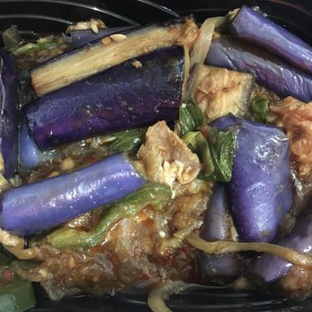 Charlie Kang's - Eggplant in Garlic Sauce with Pork - Chinese Near Me - East Lansing, Michigan Charlie Kang's - Eggplant in Garlic Sauce with Pork - Chinese Near Me - East Lansing, Michigan